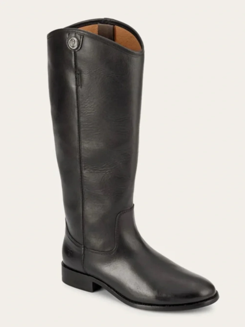 Frye Melissa Button 2 Boots - Black Leather - 6.5